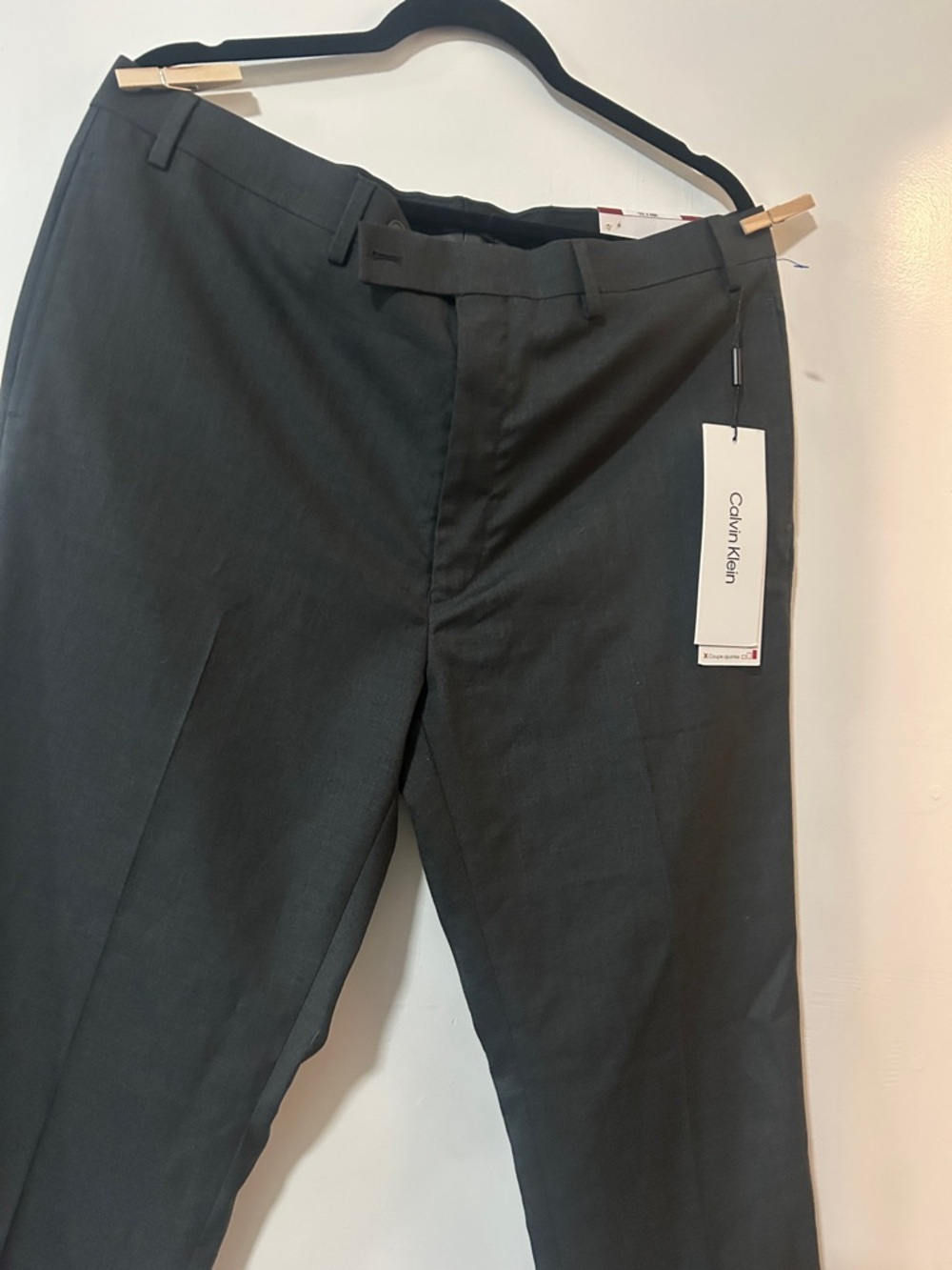 Calvin Klein Men's Black Dress Slacks